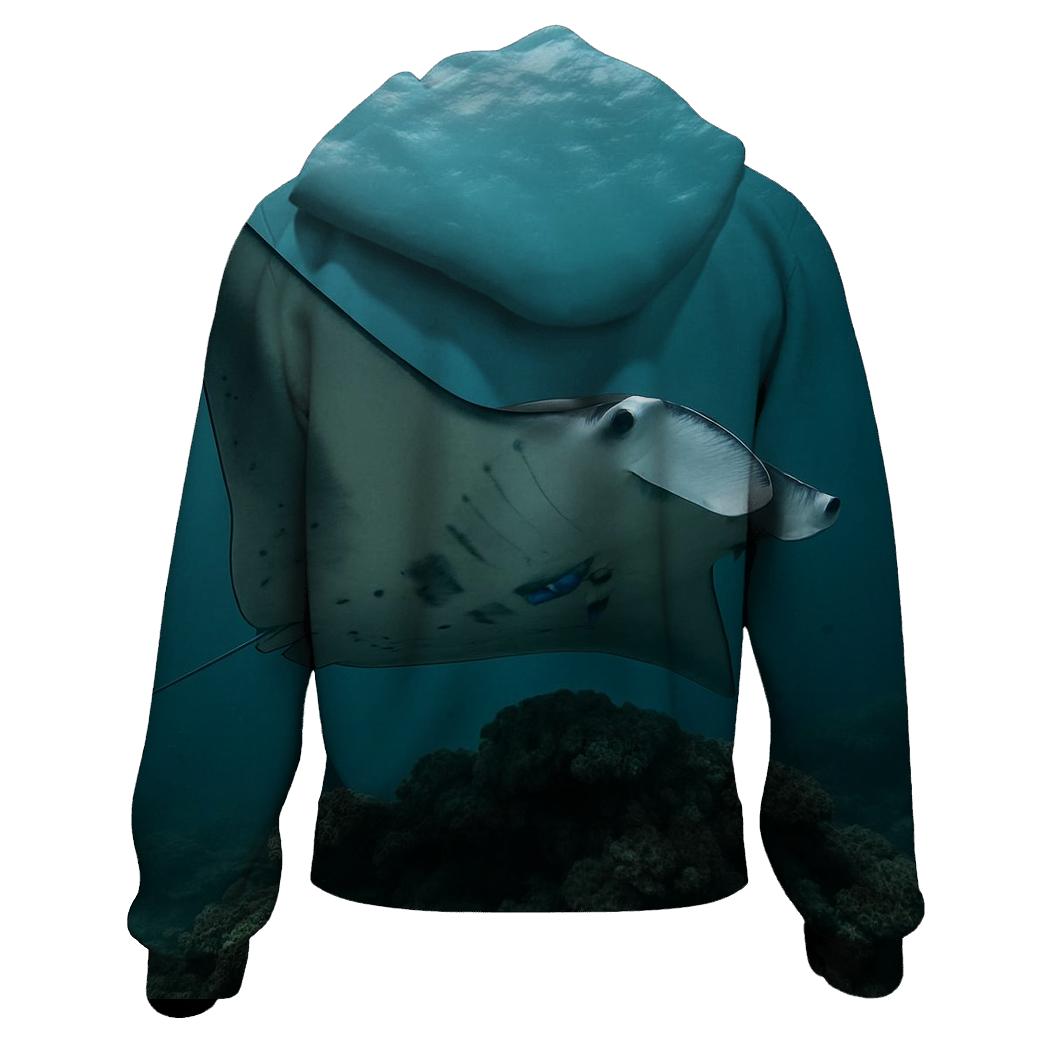 Reef Clinic Manta Ray hoodie trends