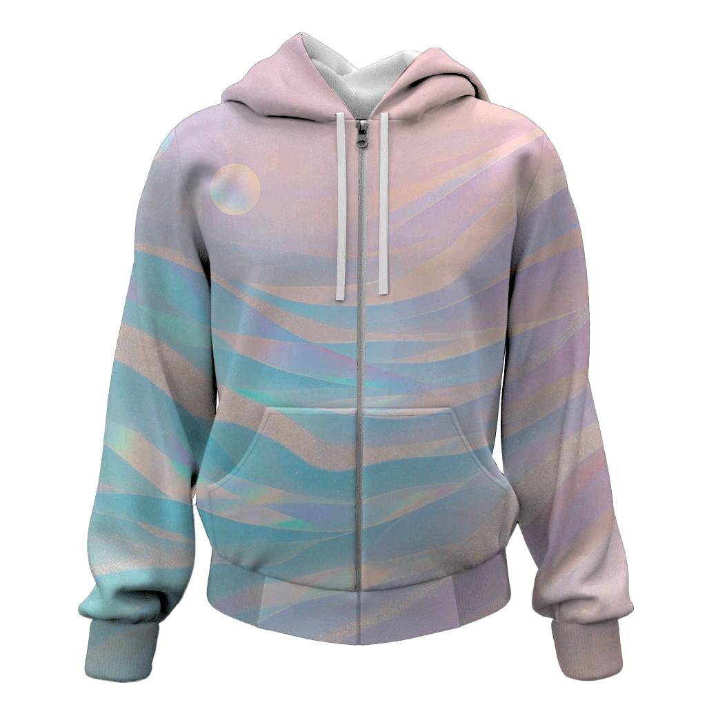 Opaline Prism Tides lightweight hoodies