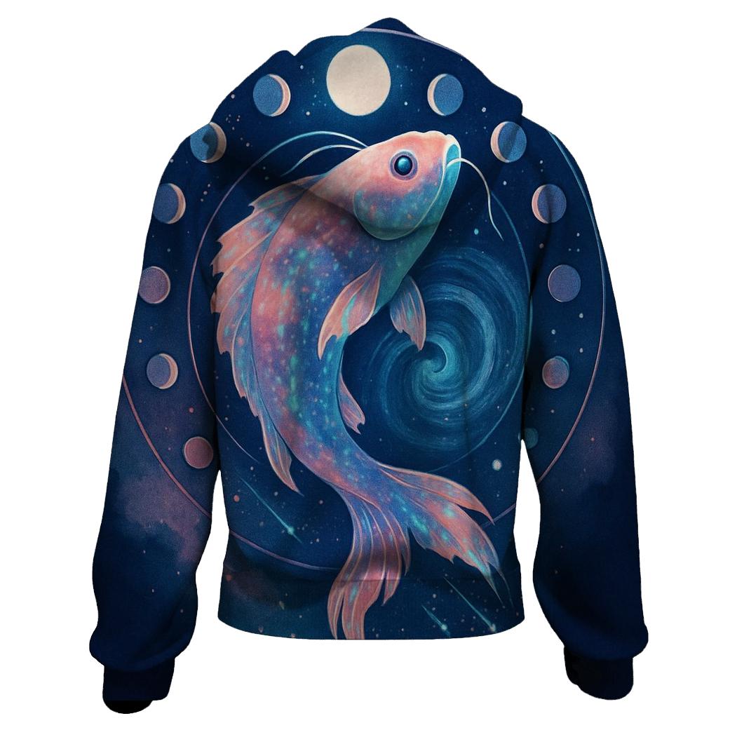 Voyage Of The Comet Koi hoodies fashion