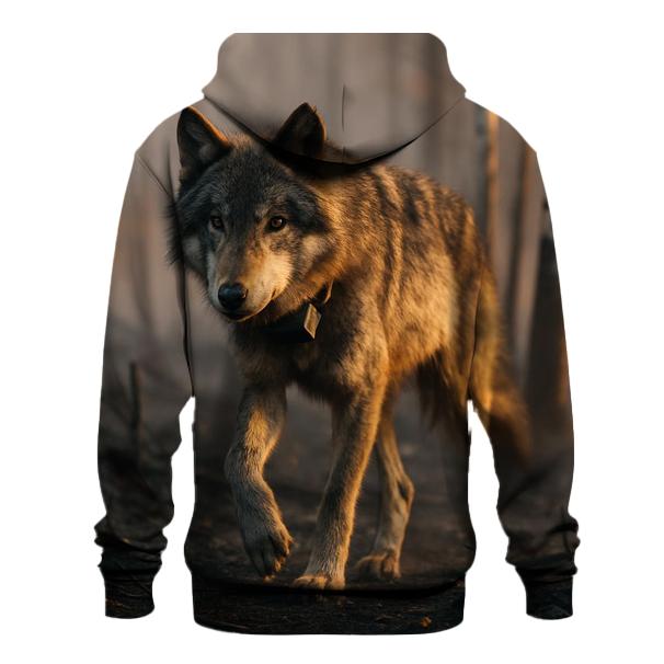Telemetry Wolf In Boreal Burn Scar hoodie styles