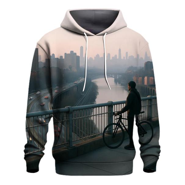 Harlem River Viaduct Morning Haze Over Upper Manhattan hoodie trends