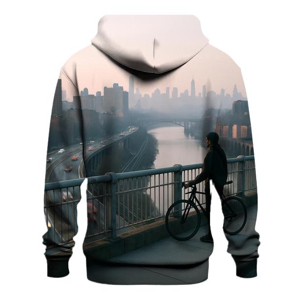 Harlem River Viaduct Morning Haze Over Upper Manhattan hoodie trends