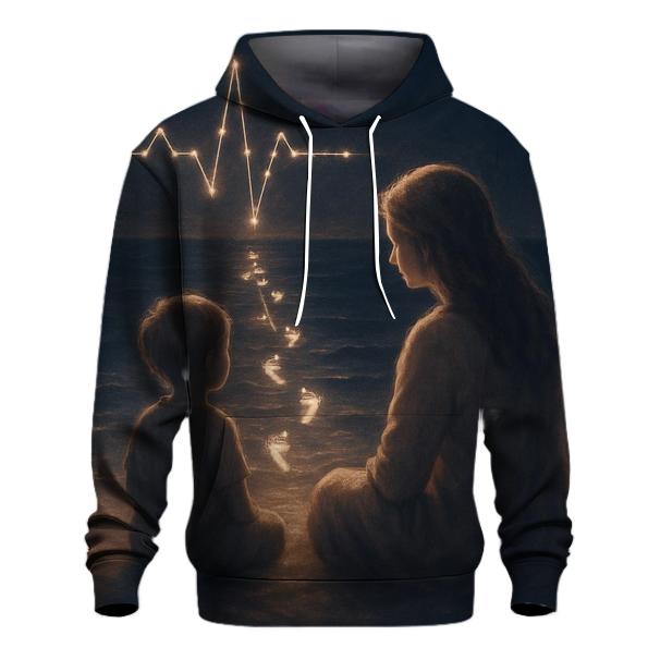 The Heartbeat Map A Mother Draws Before We Can Walk hoodie styles