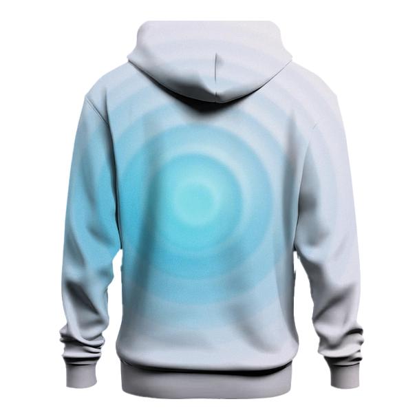 Polar Dawn Ripple Gradient zip-up hoodies