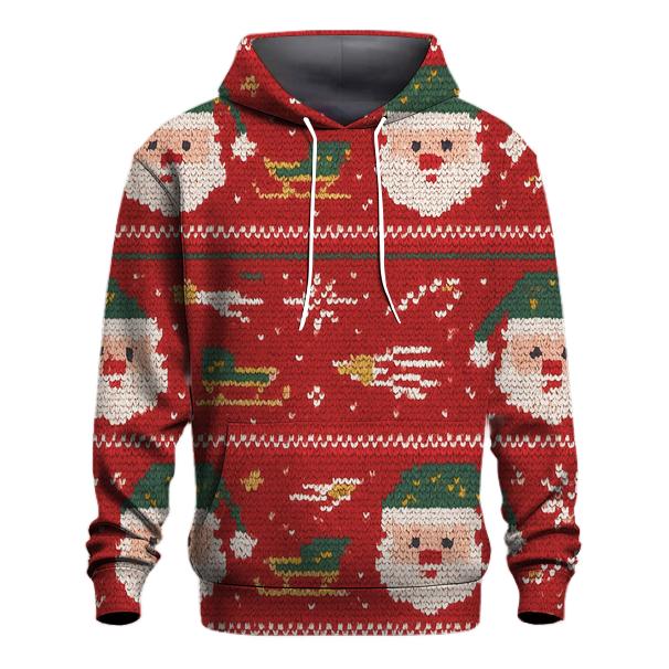 Santa Space Sweater Band Design designer hoodies