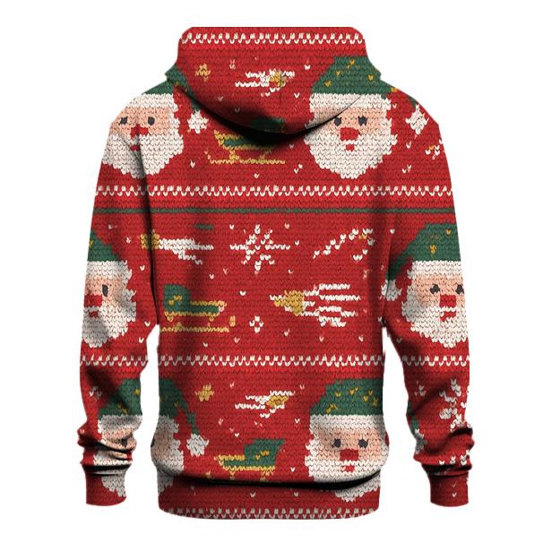 Santa Space Sweater Band Design designer hoodies