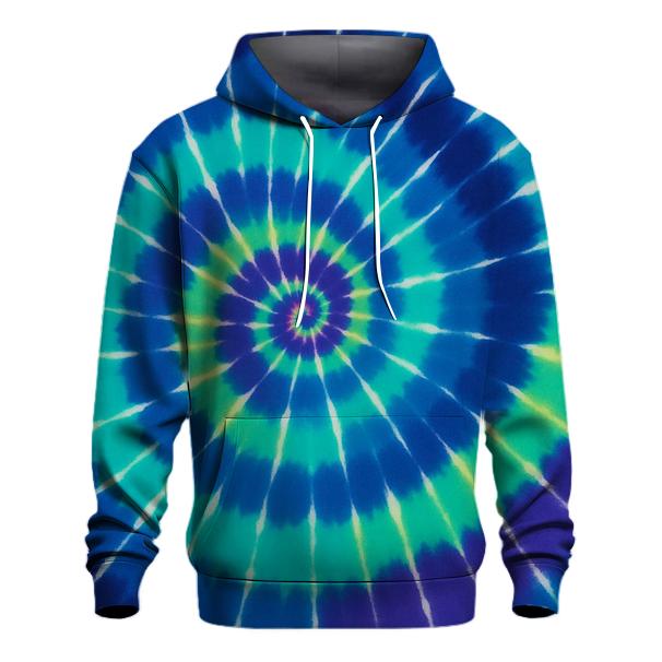 Aurora Spiral Overdye Nebula Whorl lightweight hoodies