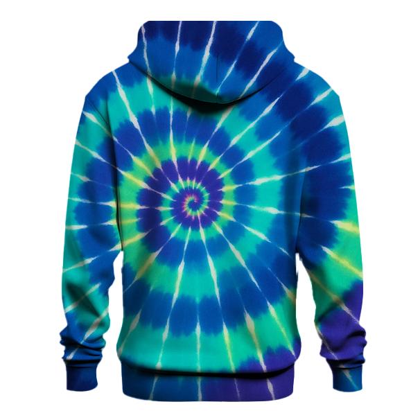 Aurora Spiral Overdye Nebula Whorl lightweight hoodies