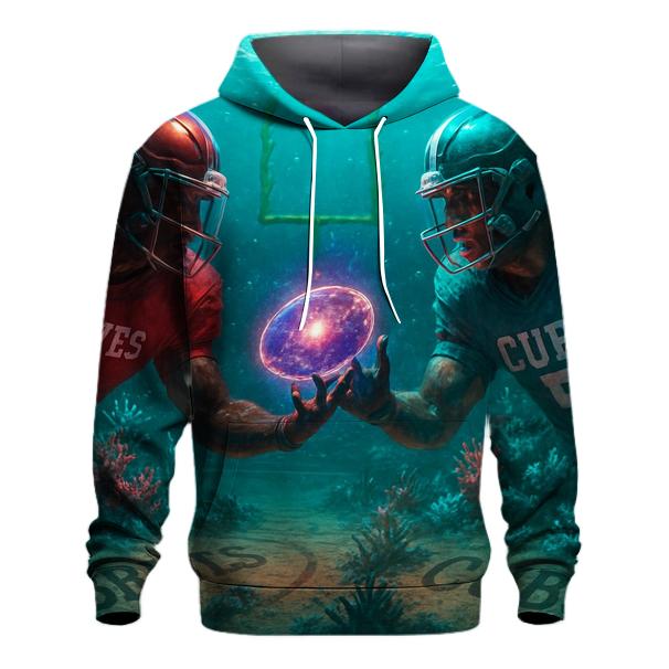 Deep Reef Showdown Braves Versus Cubs premium hoodies