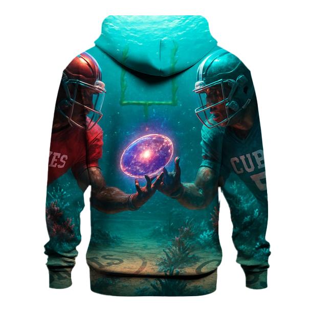 Deep Reef Showdown Braves Versus Cubs premium hoodies