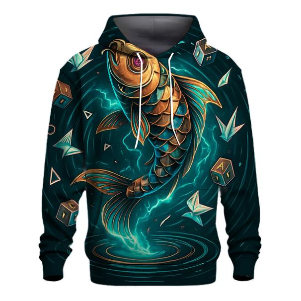 Clockwork Koi Cyclone hoodie styles