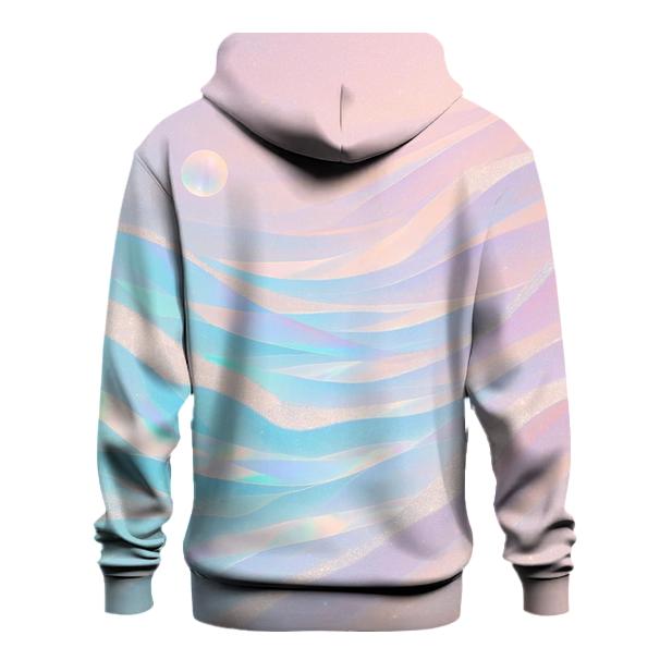 Opaline Prism Tides printed hoodies