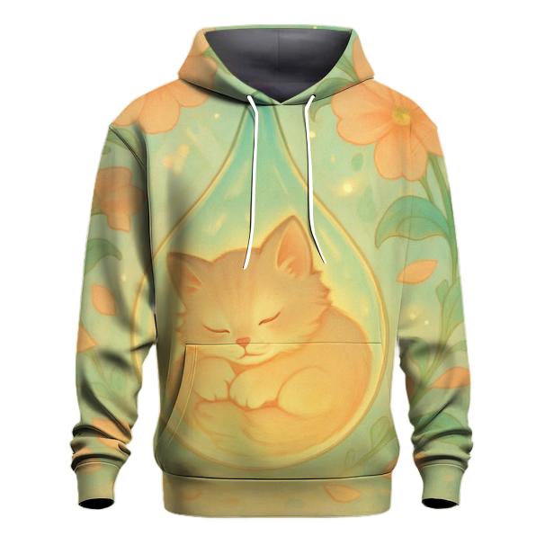Garden Lantern Cloud Kitten pullover hoodies