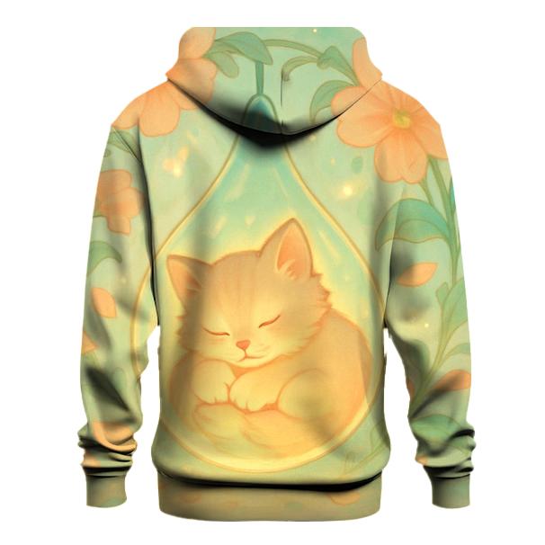 Garden Lantern Cloud Kitten pullover hoodies