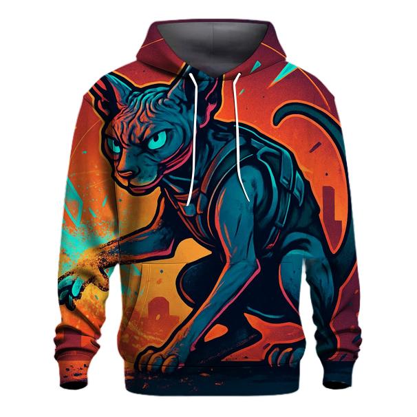 Dune Neon Alleycat Mirage heavyweight hoodies