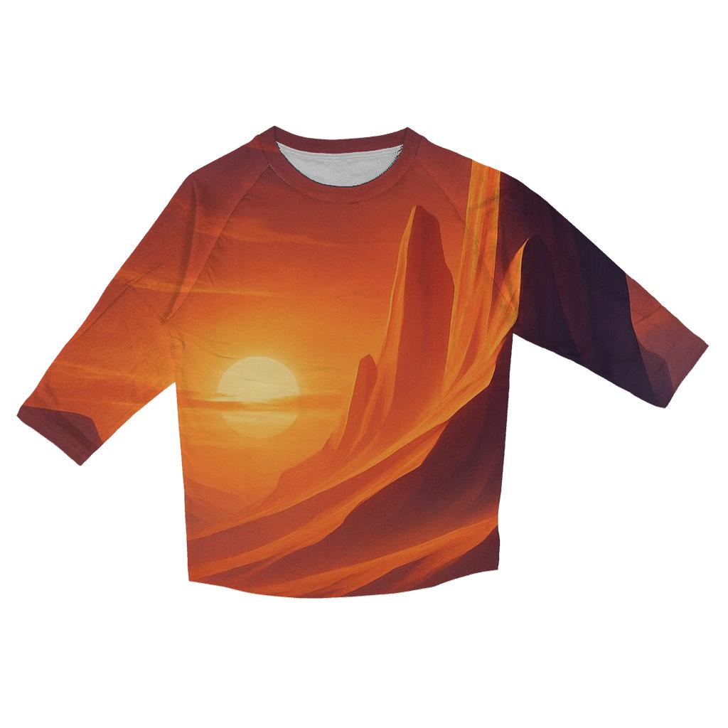 Ember Dune Cathedral cotton quarter sleeve shirts