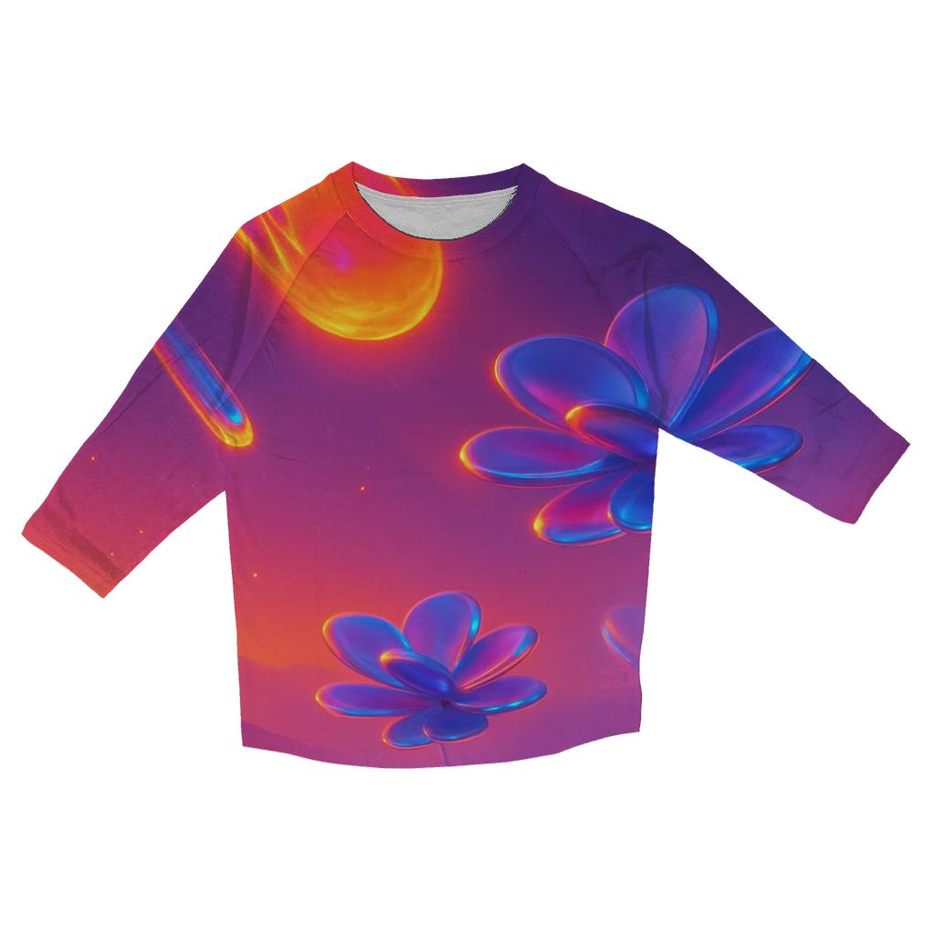 Chromatic Meteor Garden casual three quarter sleeve shirts