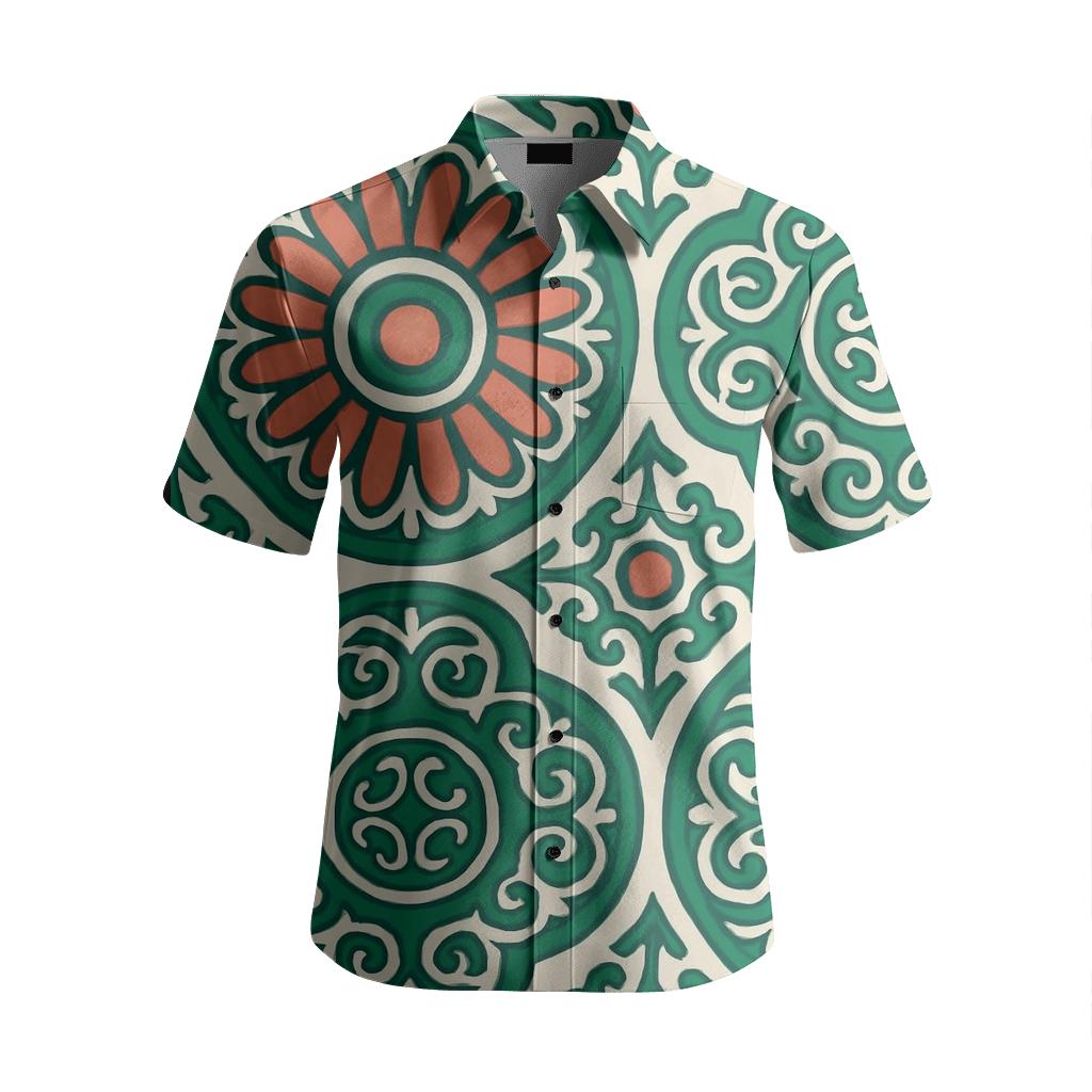 Aurora Suzani Solar Medallions personalized embroidery shirts