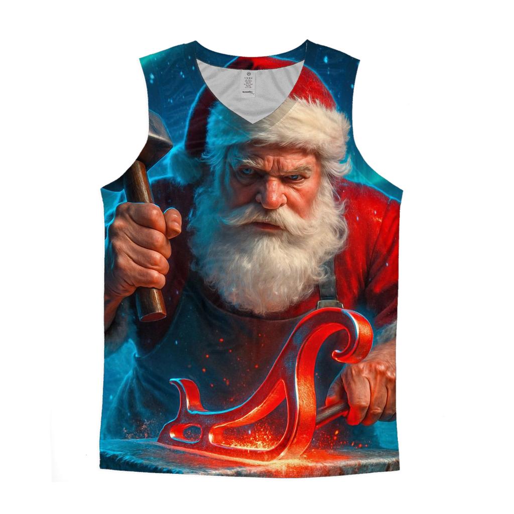 Aurora Forge Santa casual summer tank tops