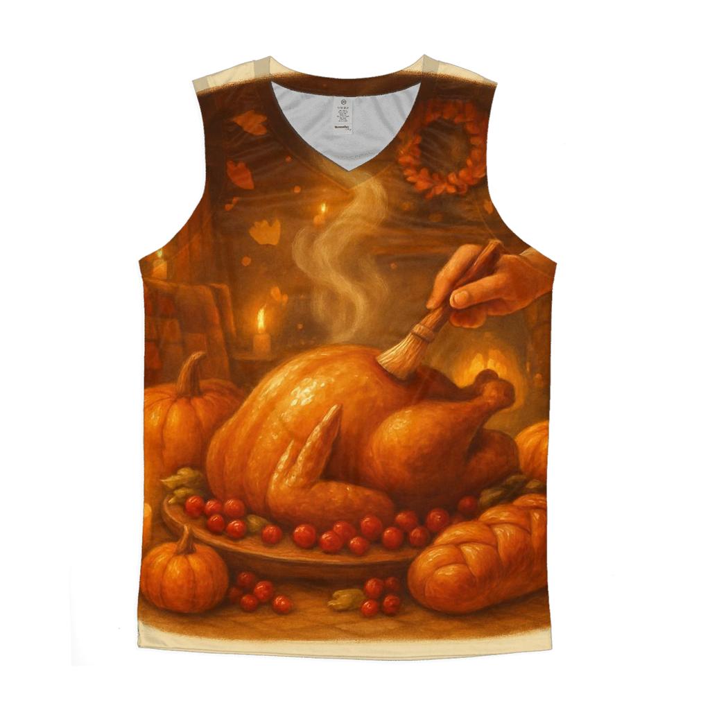 Candlelit Cornucopia Cottage Supper sports performance tank tops