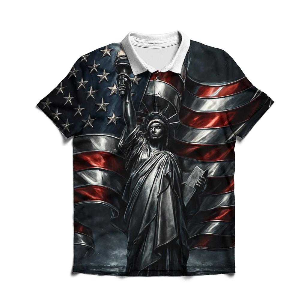 Chrome Liberty Crestwave casual sports polo shirts