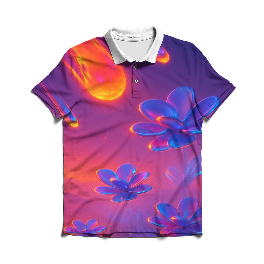 Chromatic Meteor Garden casual sports polo shirts