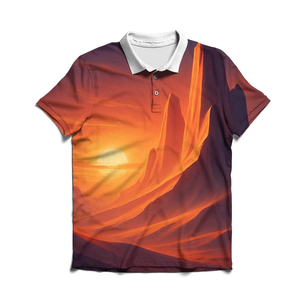 Ember Dune Cathedral premium cotton polo shirts