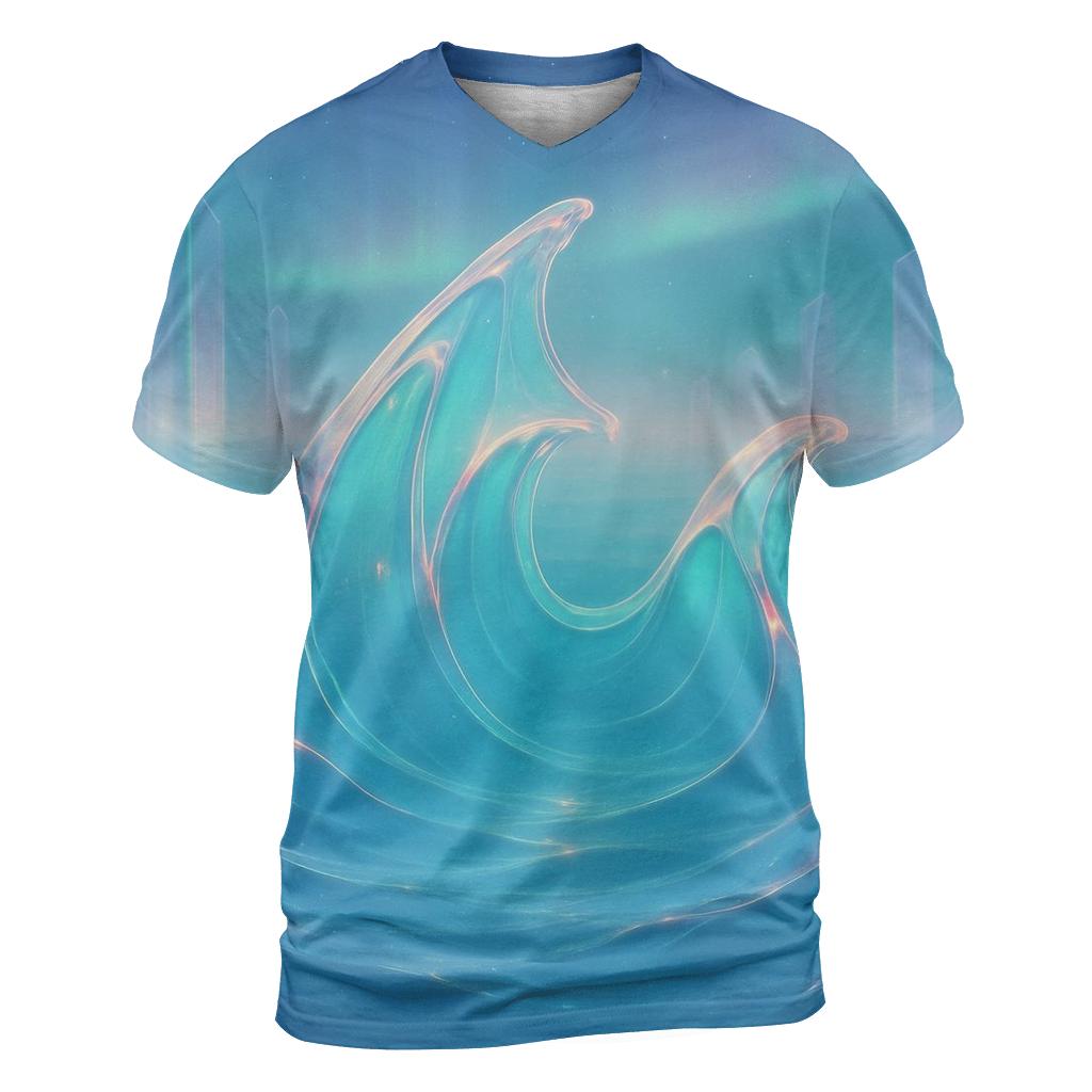 Prismatic Tide Cathedral trendy printed shirt styles