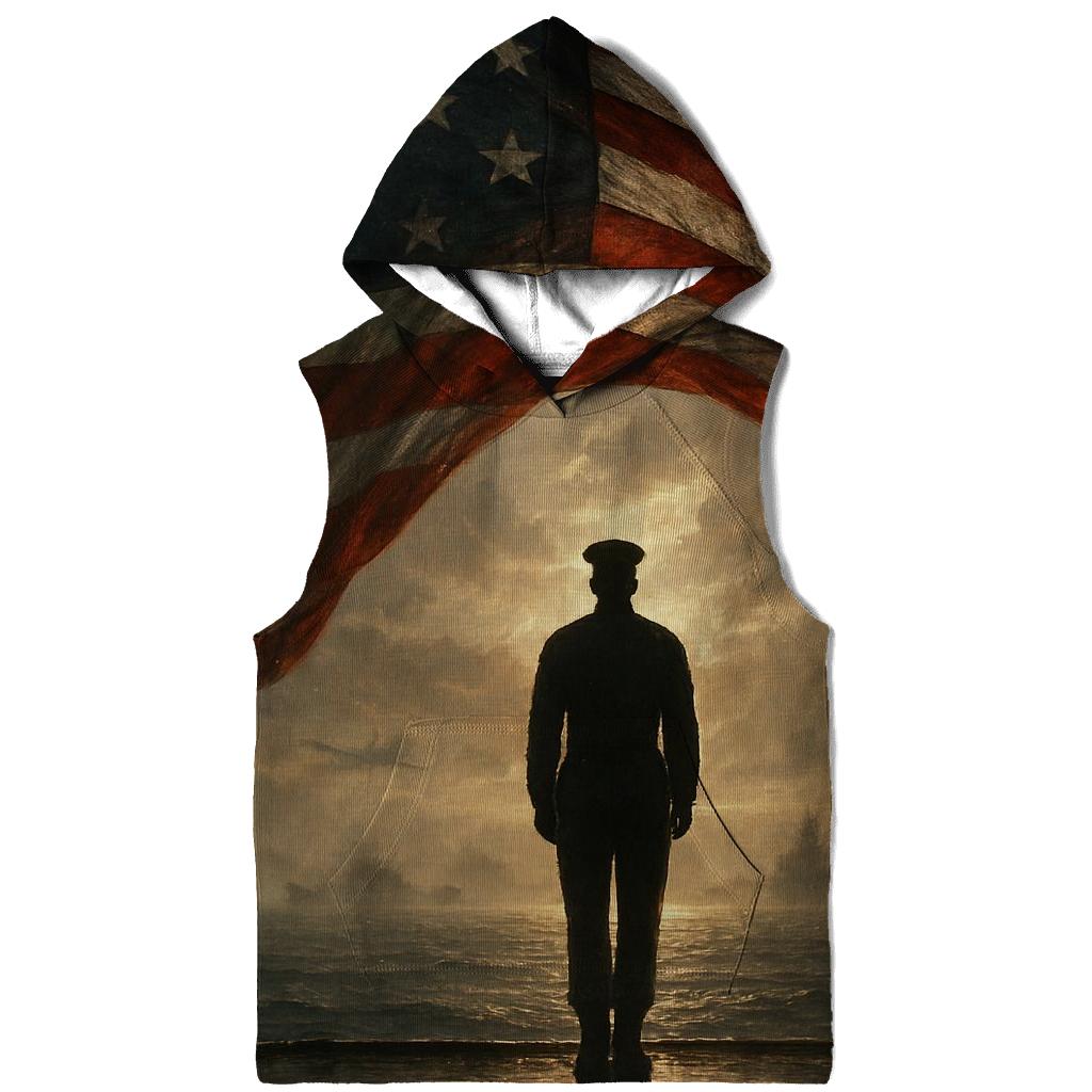 Freedom Watch Over Silent Waters lightweight hoodies