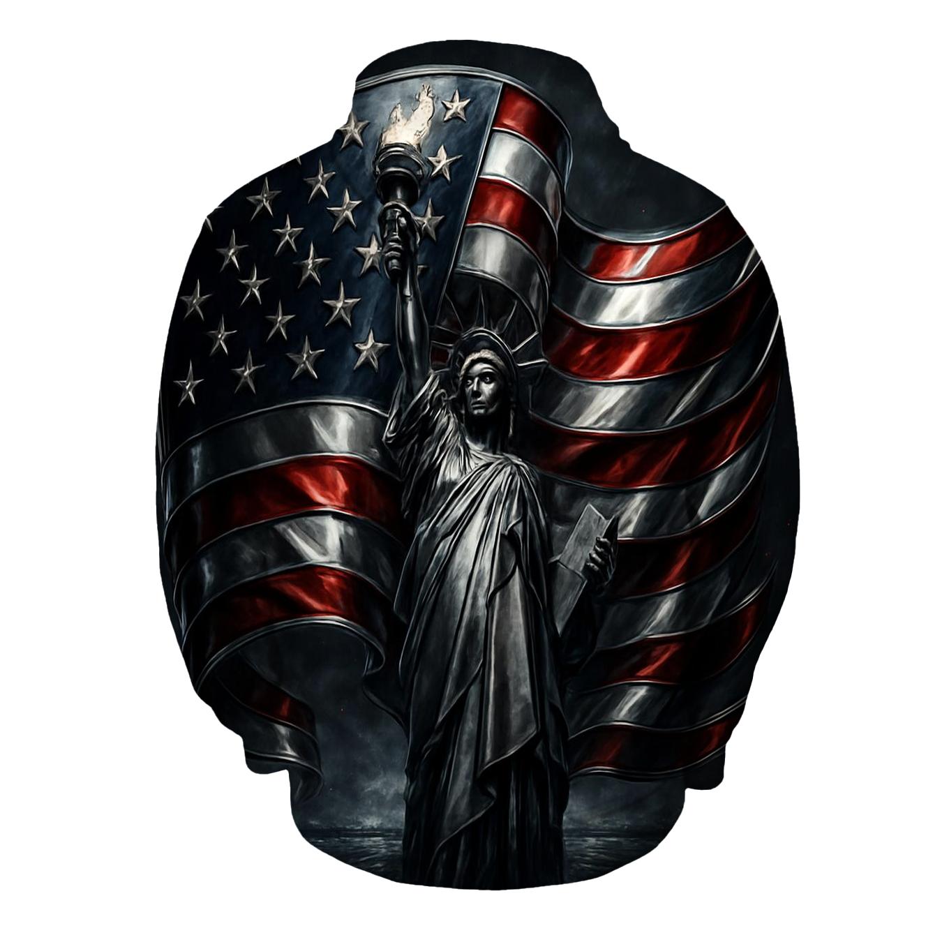Chrome Liberty Crestwave zip-up hoodies