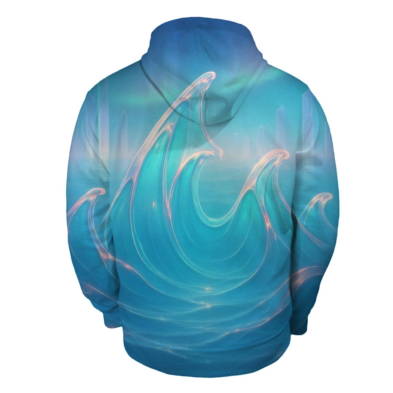 Prismatic Tide Cathedral hoodie styles