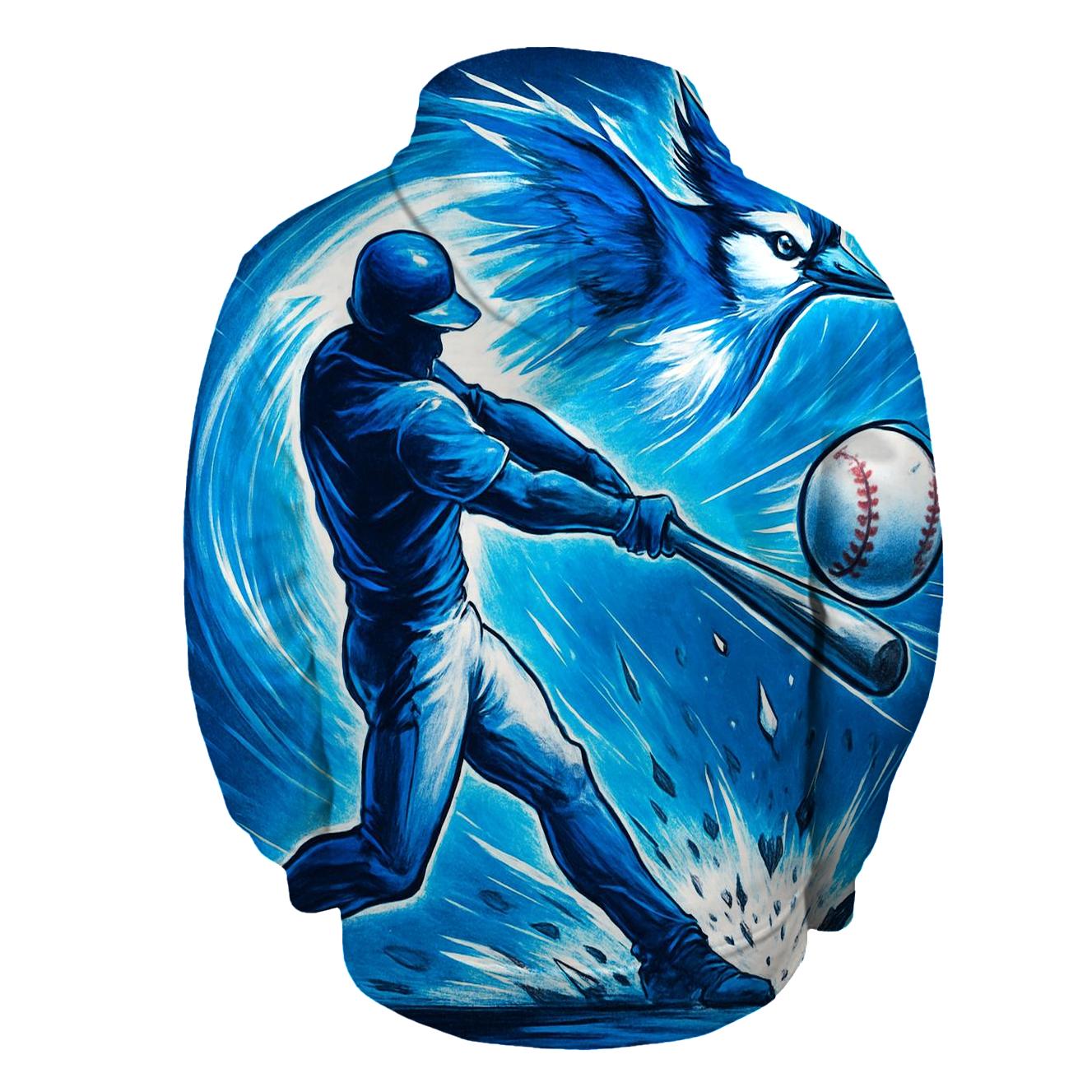 Bat Swing Surge With Blue Jays Motion designer hoodies