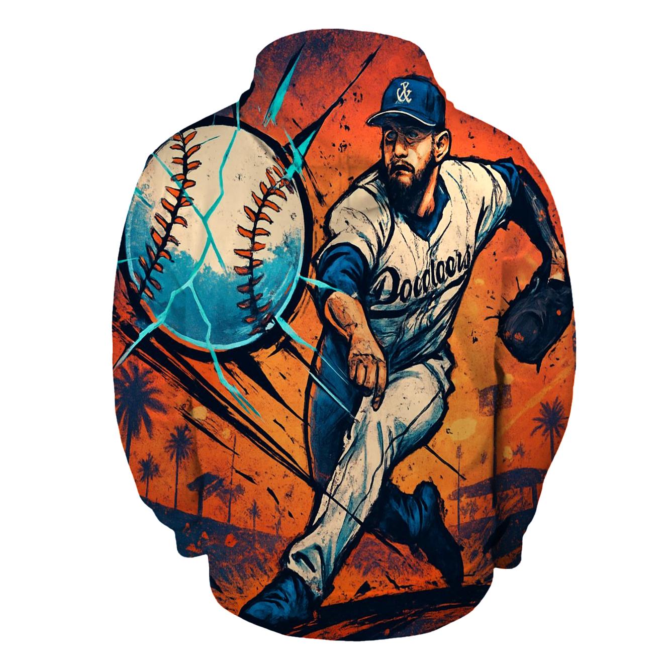 California Twilight Pitch Burst heavyweight hoodies