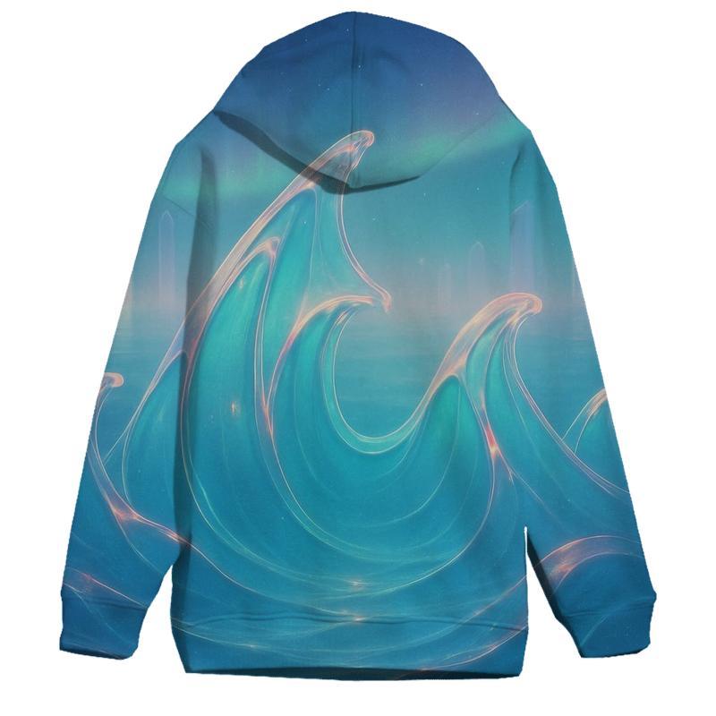 Prismatic Tide Cathedral zip-up hoodies
