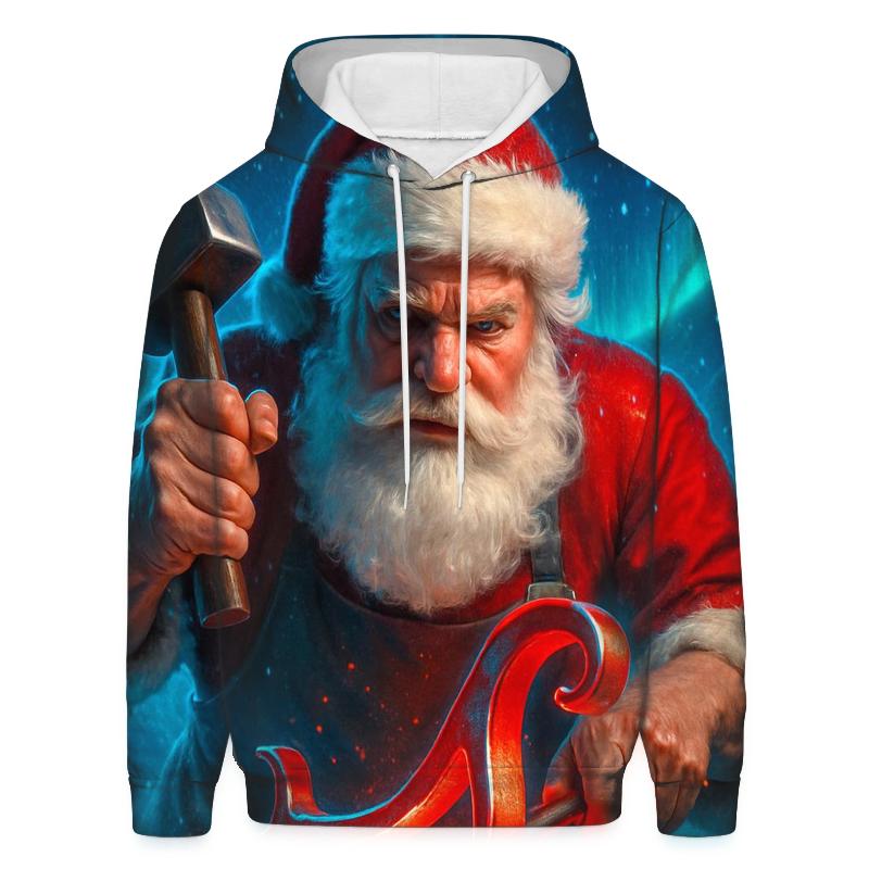 Aurora Forge Santa premium hoodies