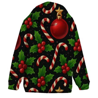 Crimson Ornament Star Tessellation On Black Background custom hoodies