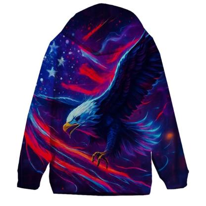 Neon Alley Starstripe Surge printed hoodies