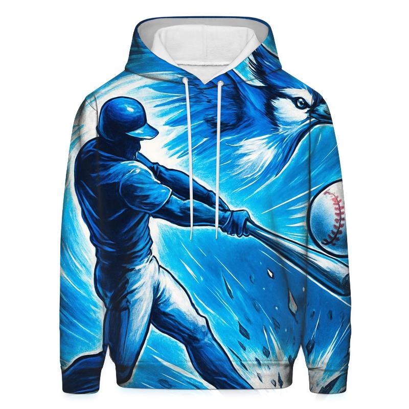 Bat Swing Surge With Blue Jays Motion custom hoodies