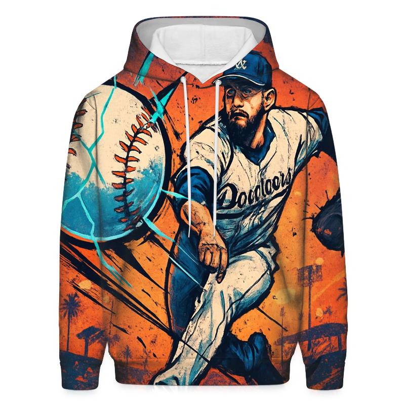 California Twilight Pitch Burst heavyweight hoodies