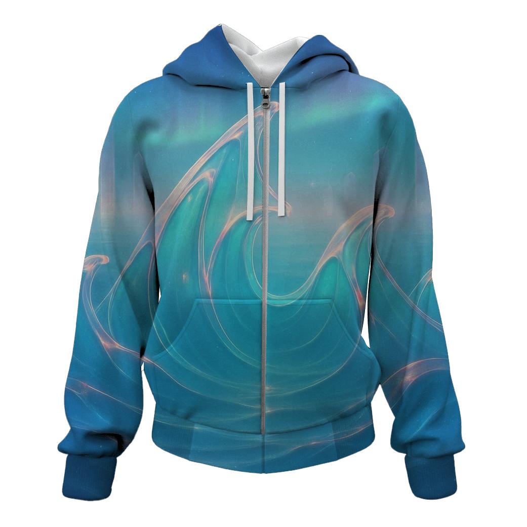 Prismatic Tide Cathedral custom hoodies