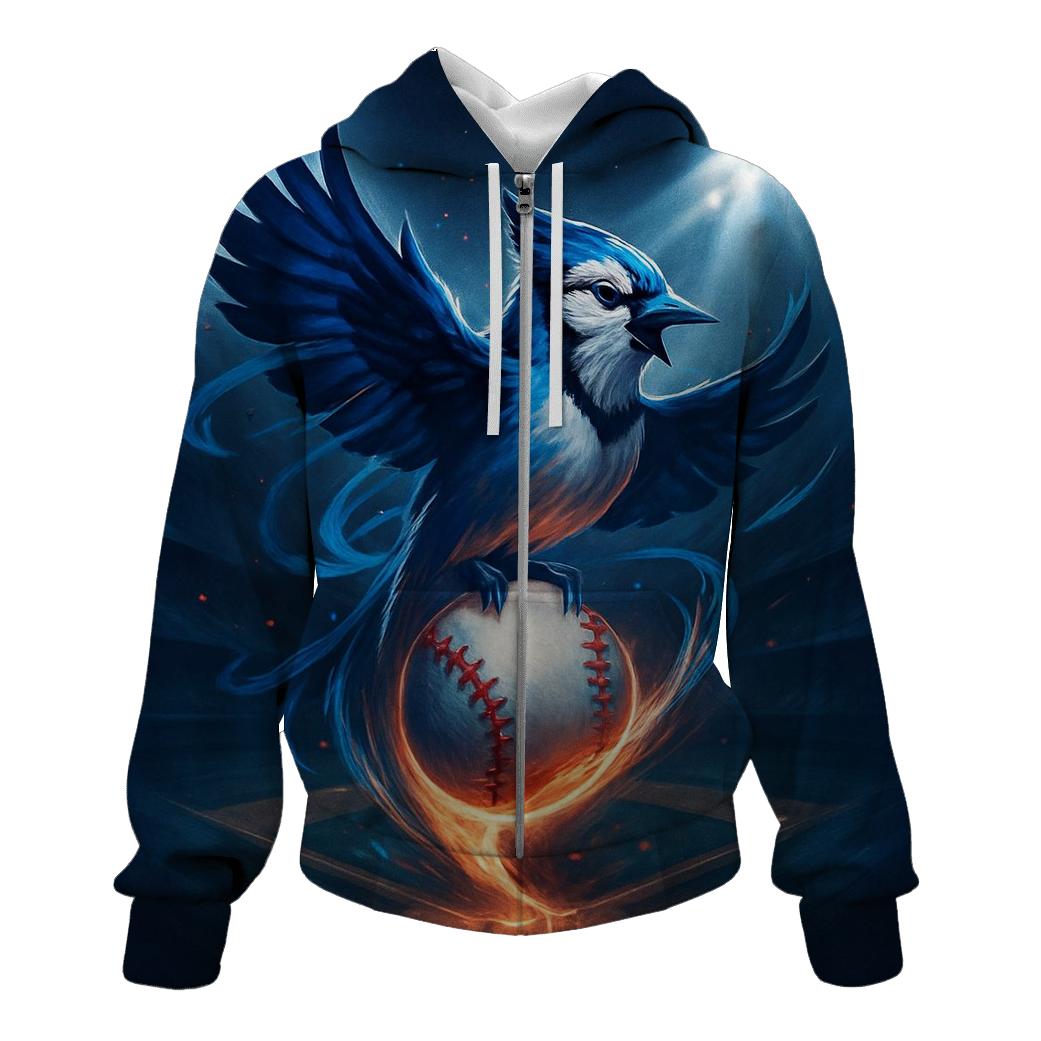 Aurora Feather Arc Blue Jays hoodie trends