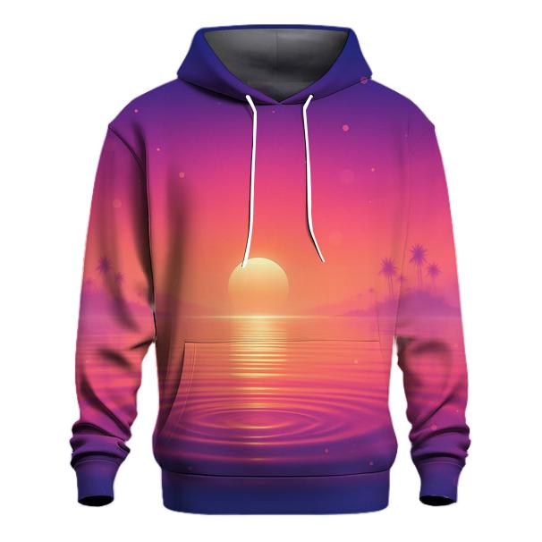 Twilight Glass Lagoon designer hoodies