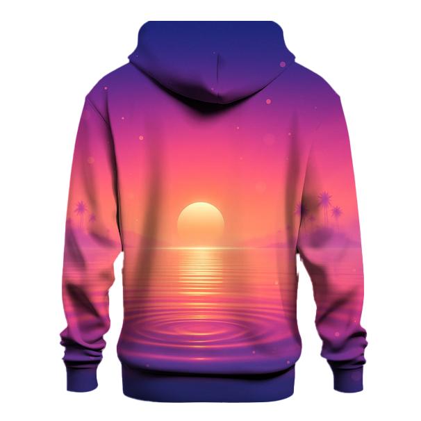 Twilight Glass Lagoon designer hoodies
