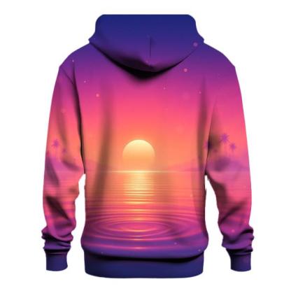 Twilight Glass Lagoon designer hoodies