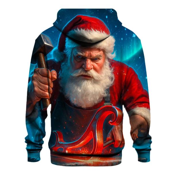 Aurora Forge Santa lightweight hoodies