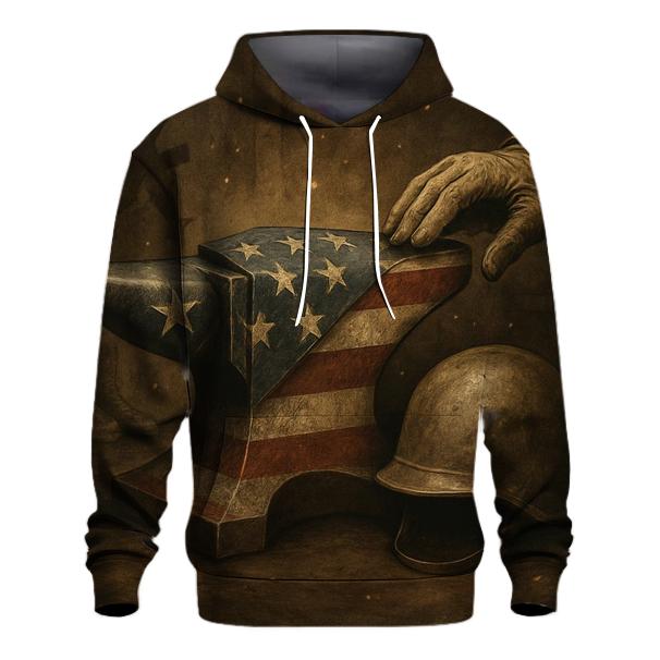 Memorial Forge Of The Thirteen Stripes premium hoodies