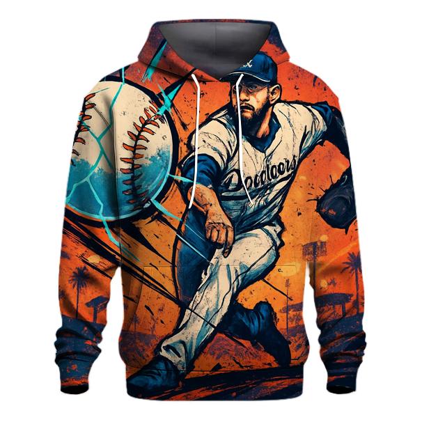 California Twilight Pitch Burst lightweight hoodies