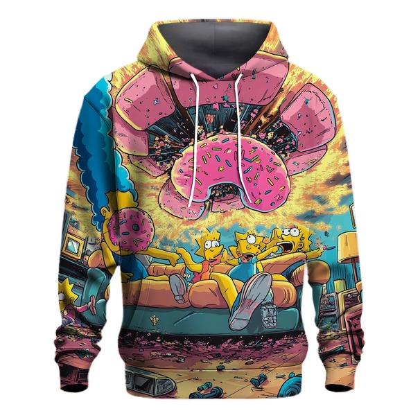 Couch Gag Time Warp Living Room Stampede hoodies fashion