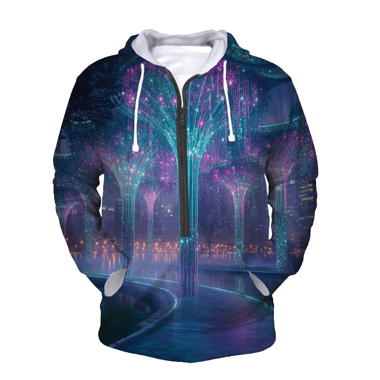 Gardens By The Bay Supertree Grove - Singapore premium hoodies