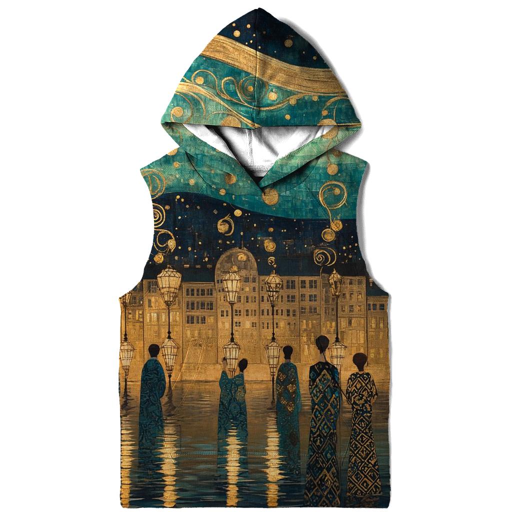 Gustav Klimt Inspired Aurora Festival Over Vienna hoodie trends
